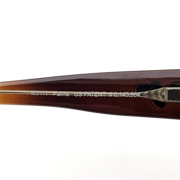 🕶️Custom! Maui Jim MJ111-01 Palms Sunglasses 63/15 115 / ALC645🕶️ - Picture 7 of 11